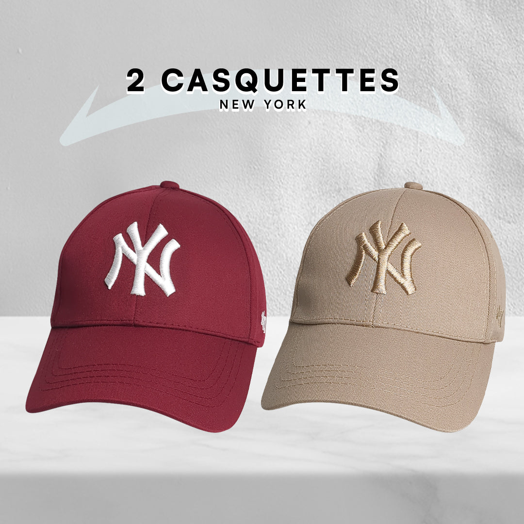 2 Casquettes - New York
