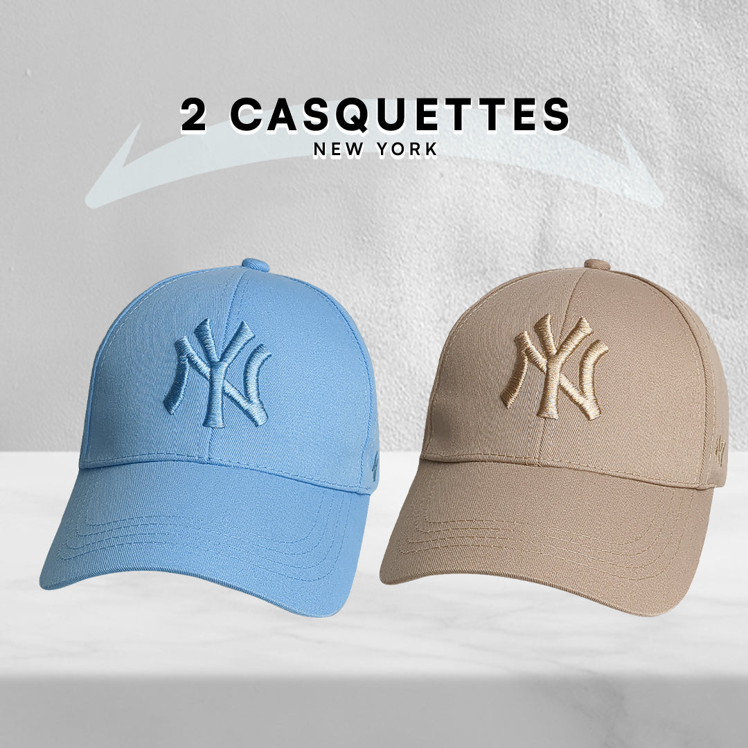 2 Casquettes - New York