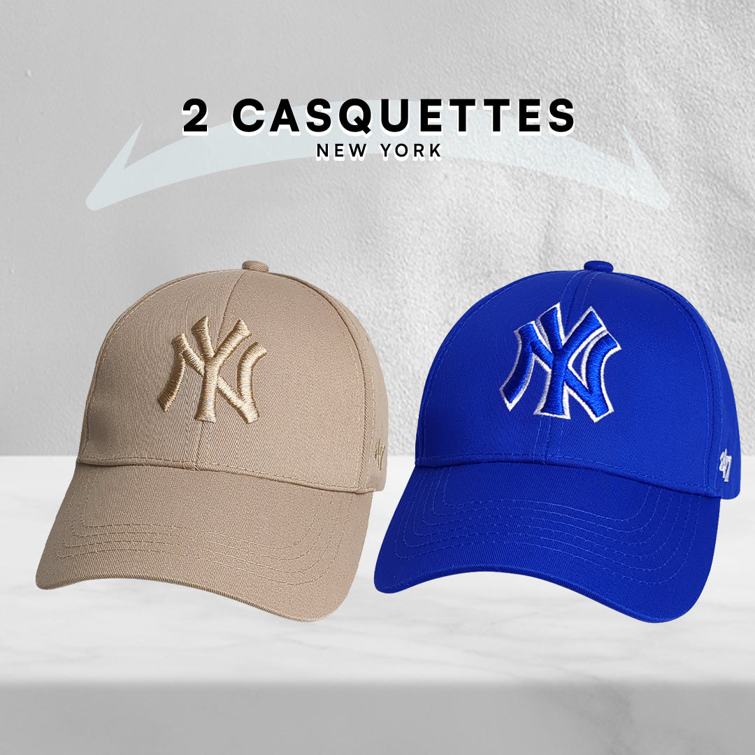 2 Casquettes - New York