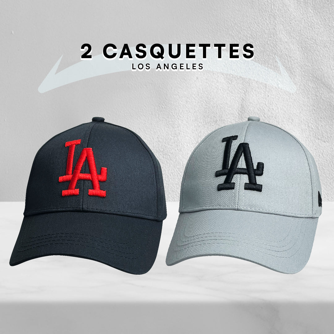 2 Casquettes Los Angeles