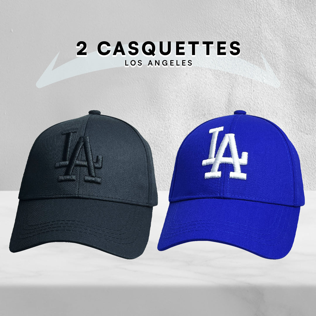 2 Casquettes Los Angeles