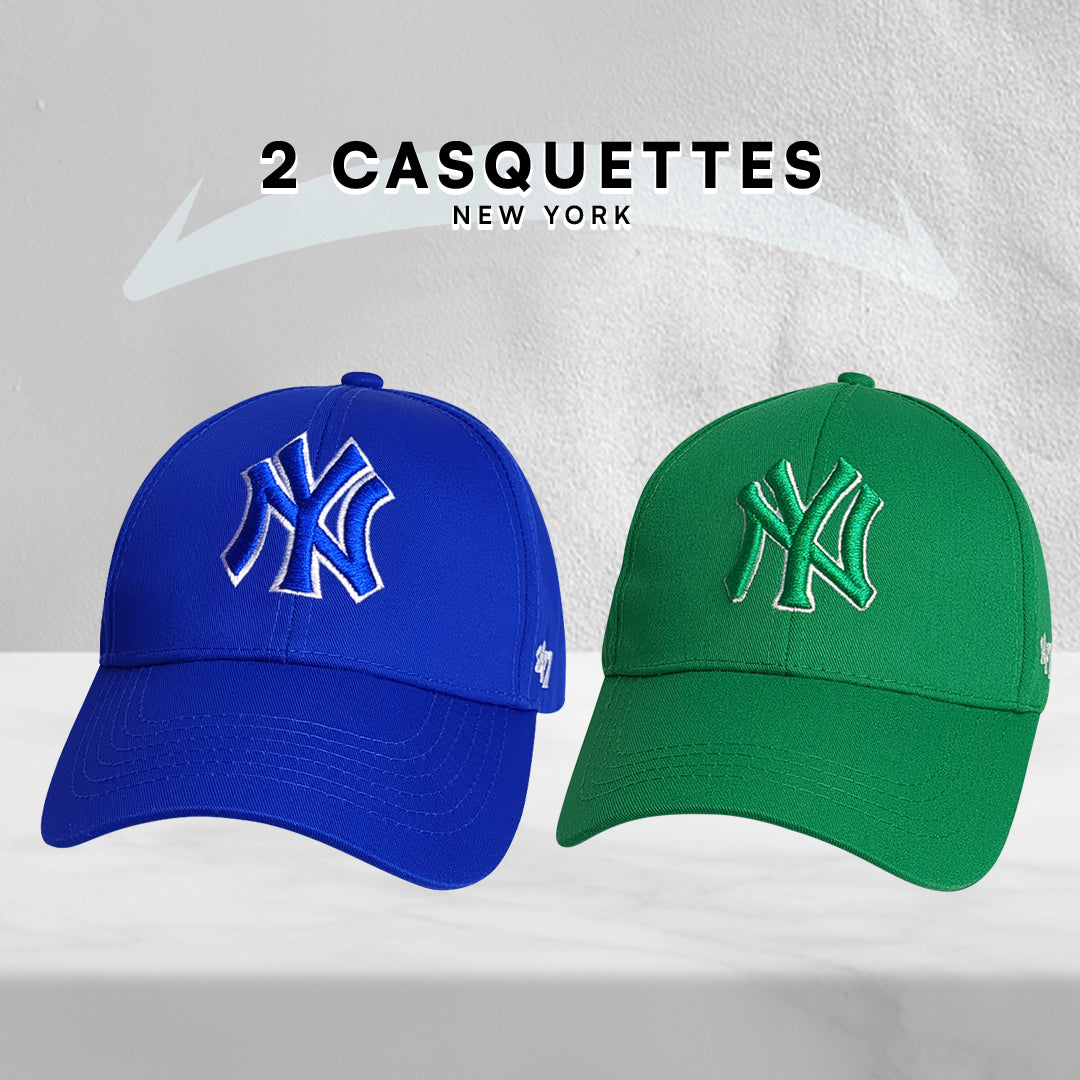 2 Casquettes New York