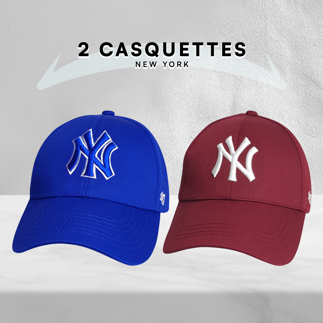 2 Casquettes New York