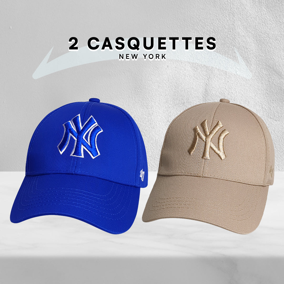 2 Casquettes - New York