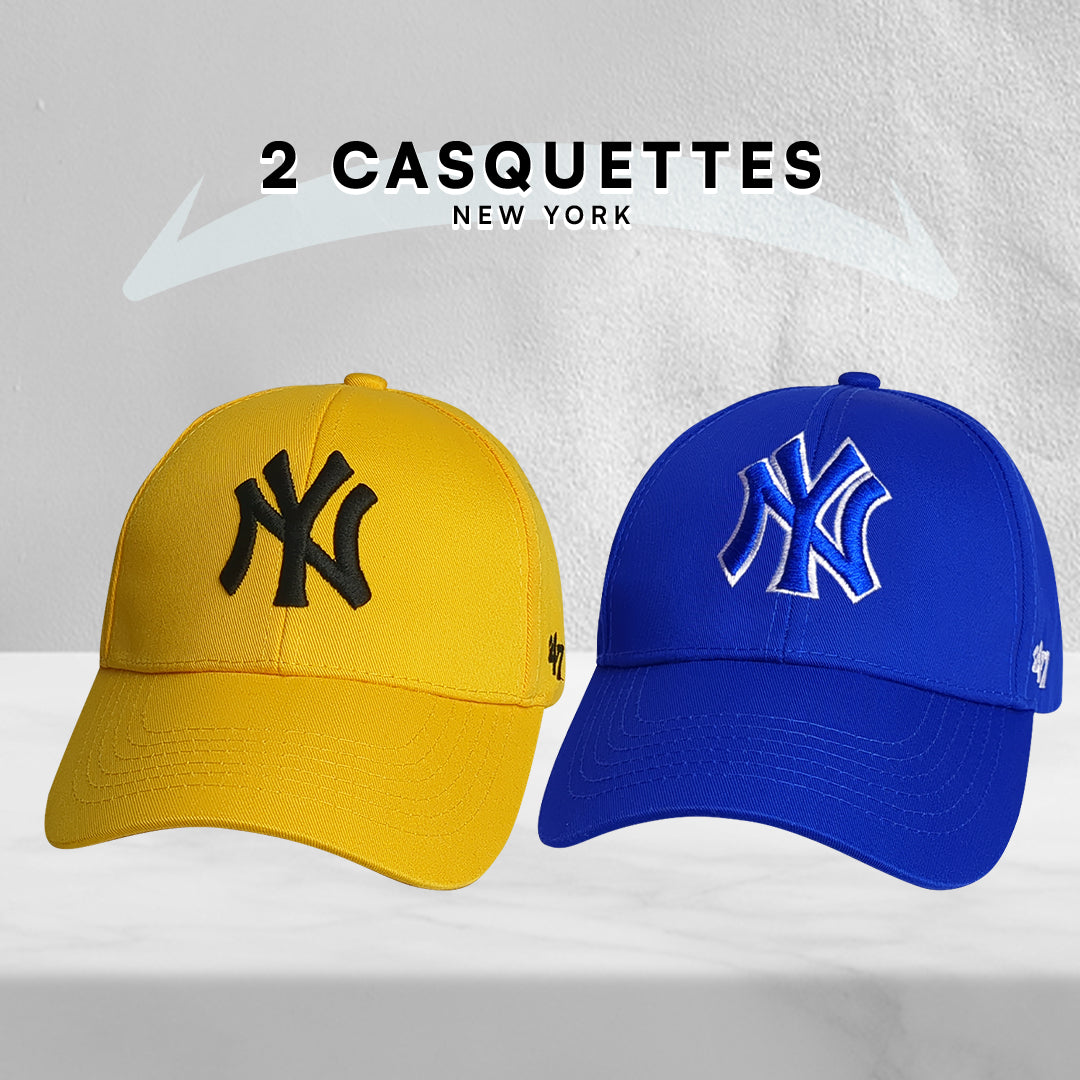 2 Casquettes - New York
