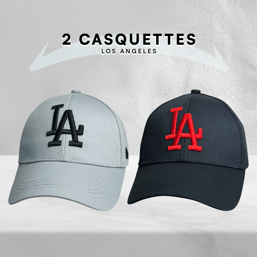 2 Casquettes Los Angeles