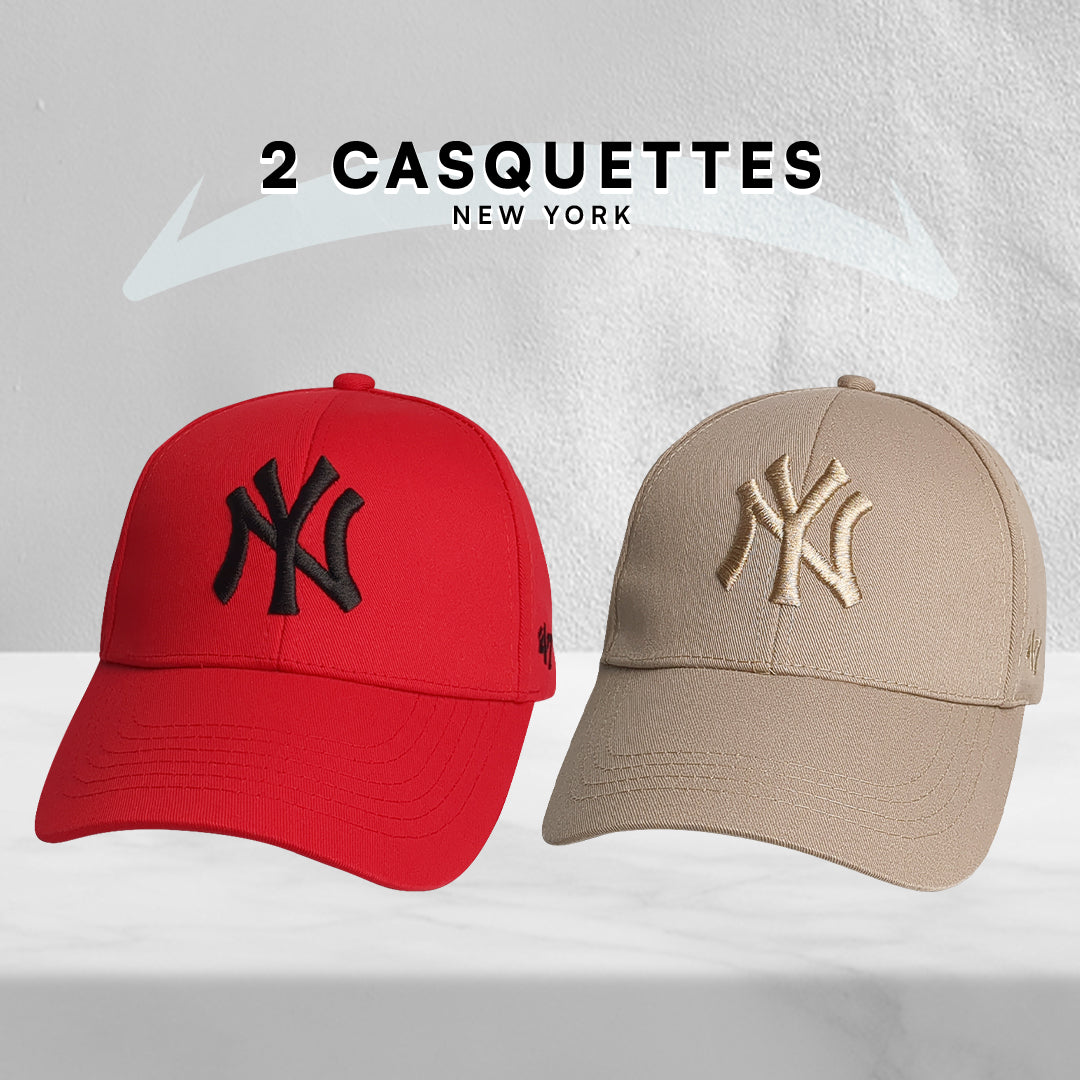 2 Casquettes - New York