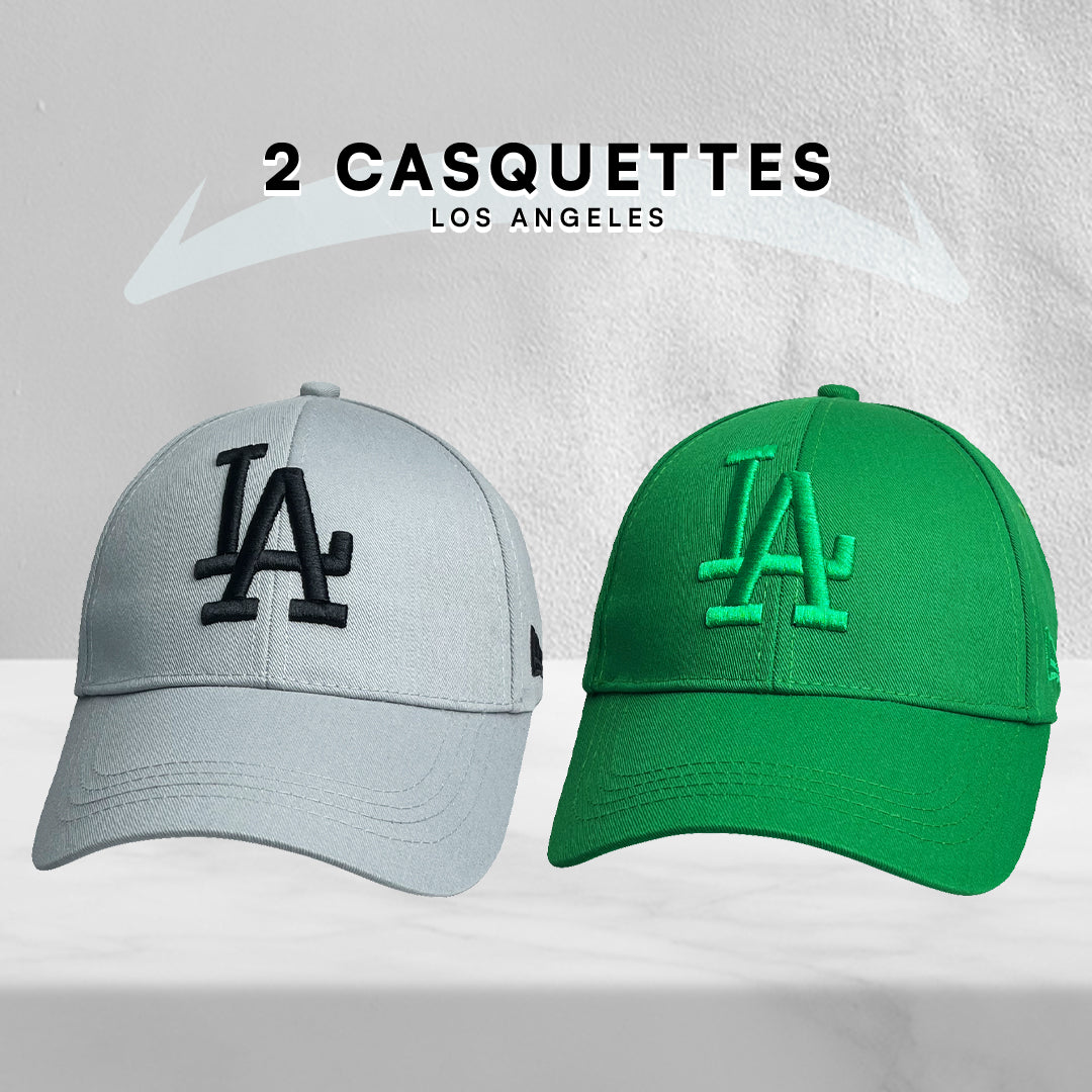 2 Casquettes Los Angeles