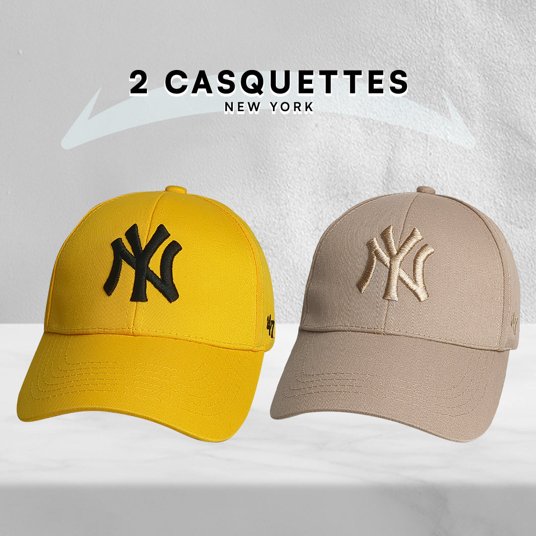 2 Casquettes - New York