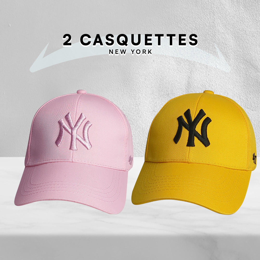 2 Casquettes New York