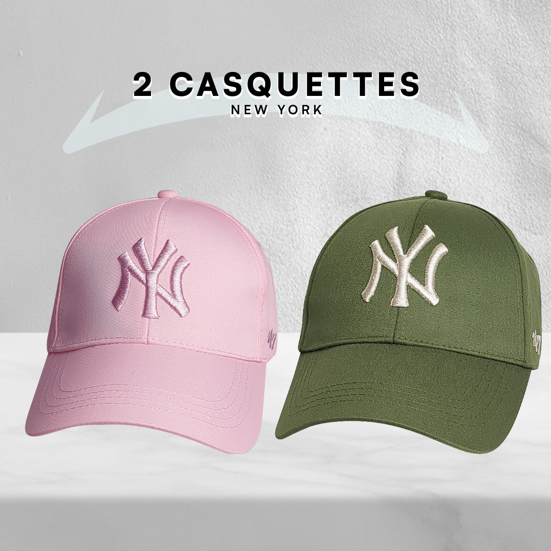 2 Casquettes New York
