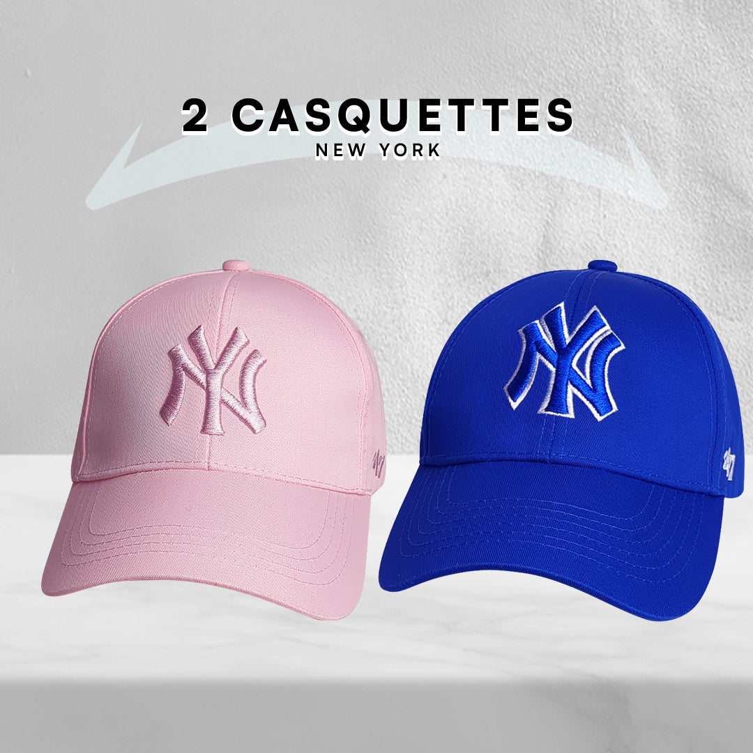 2 Casquettes - New York