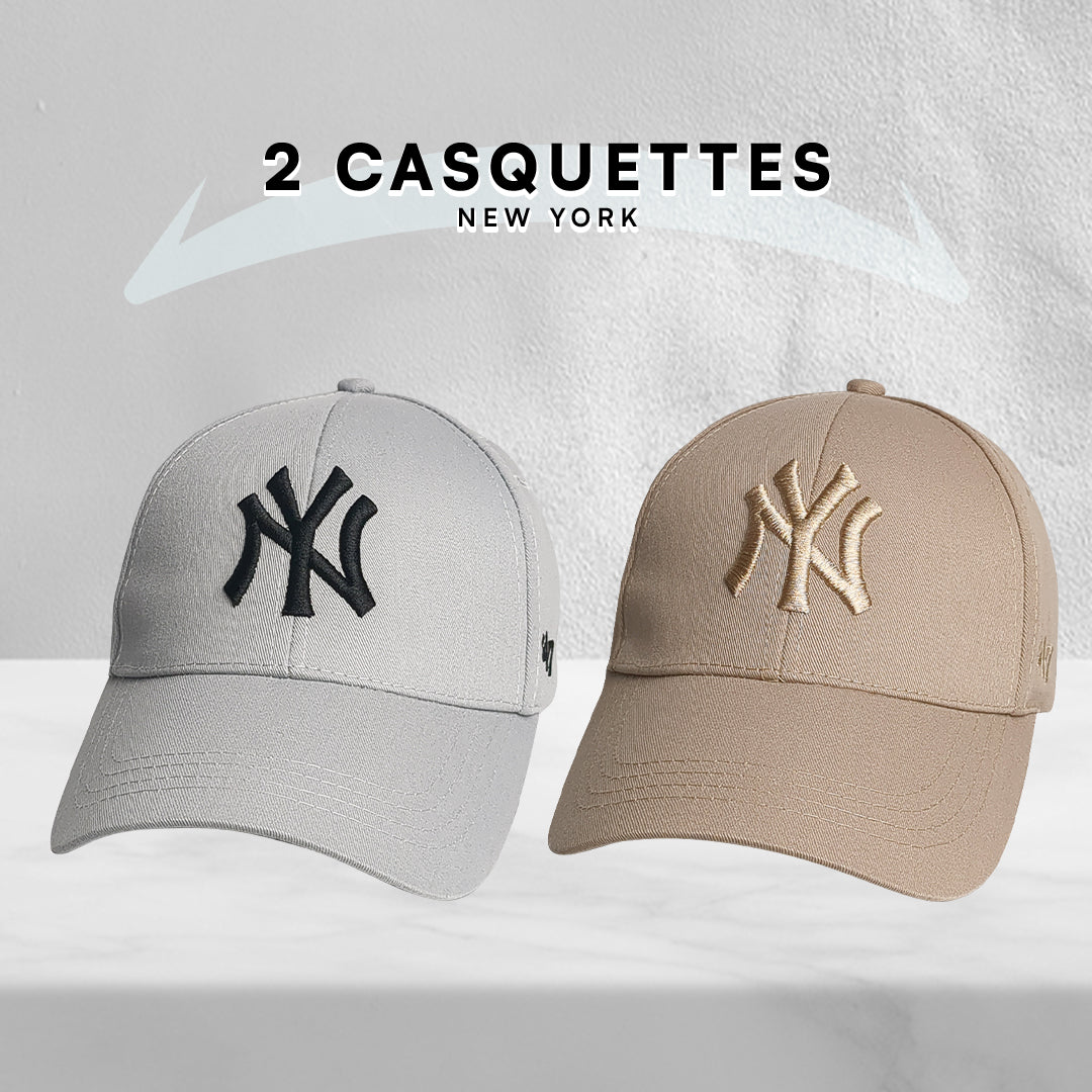 2 Casquettes - New York