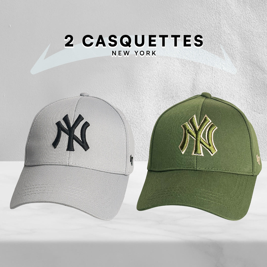 2 Casquettes New York