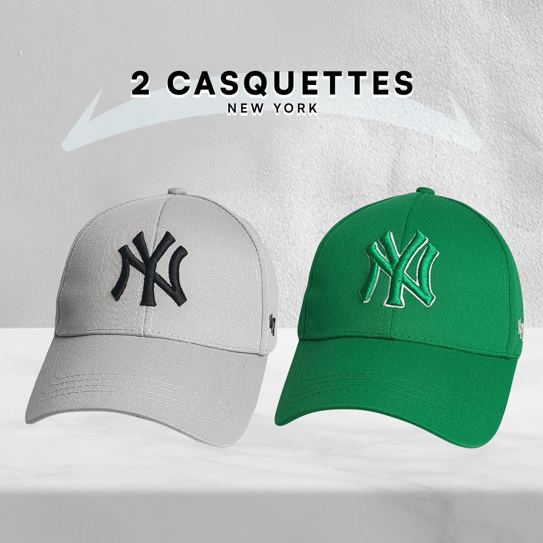 2 Casquettes New York