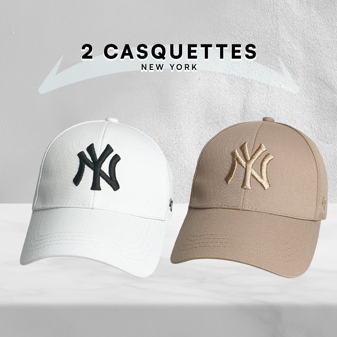 2 Casquettes - New York