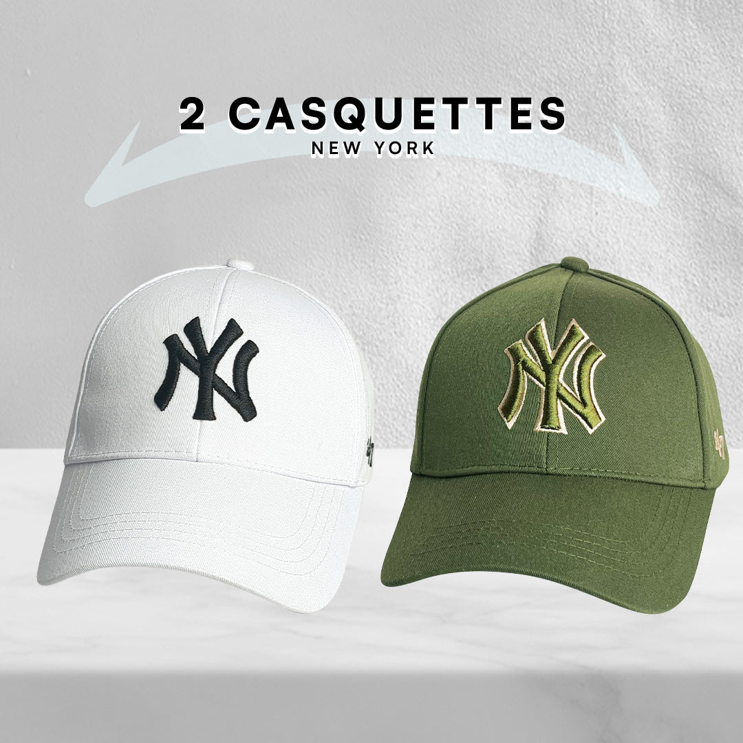 2 Casquettes New York