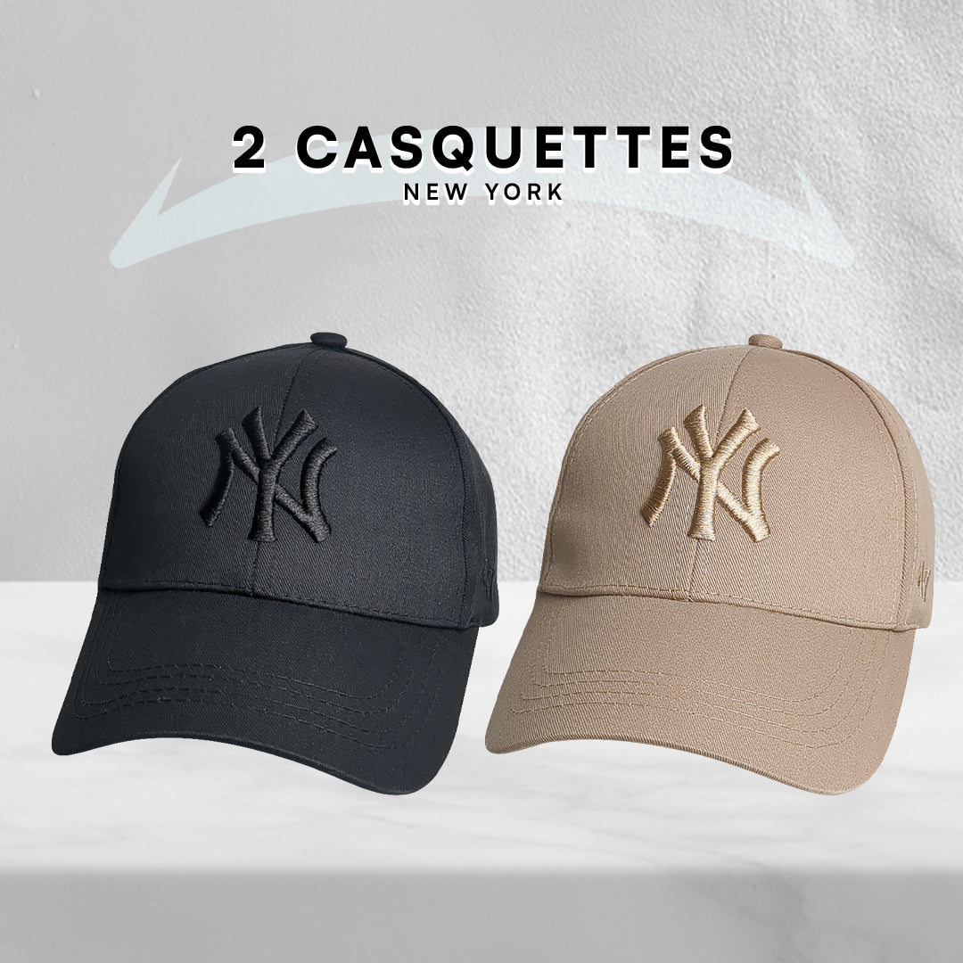 2 Casquettes - New York