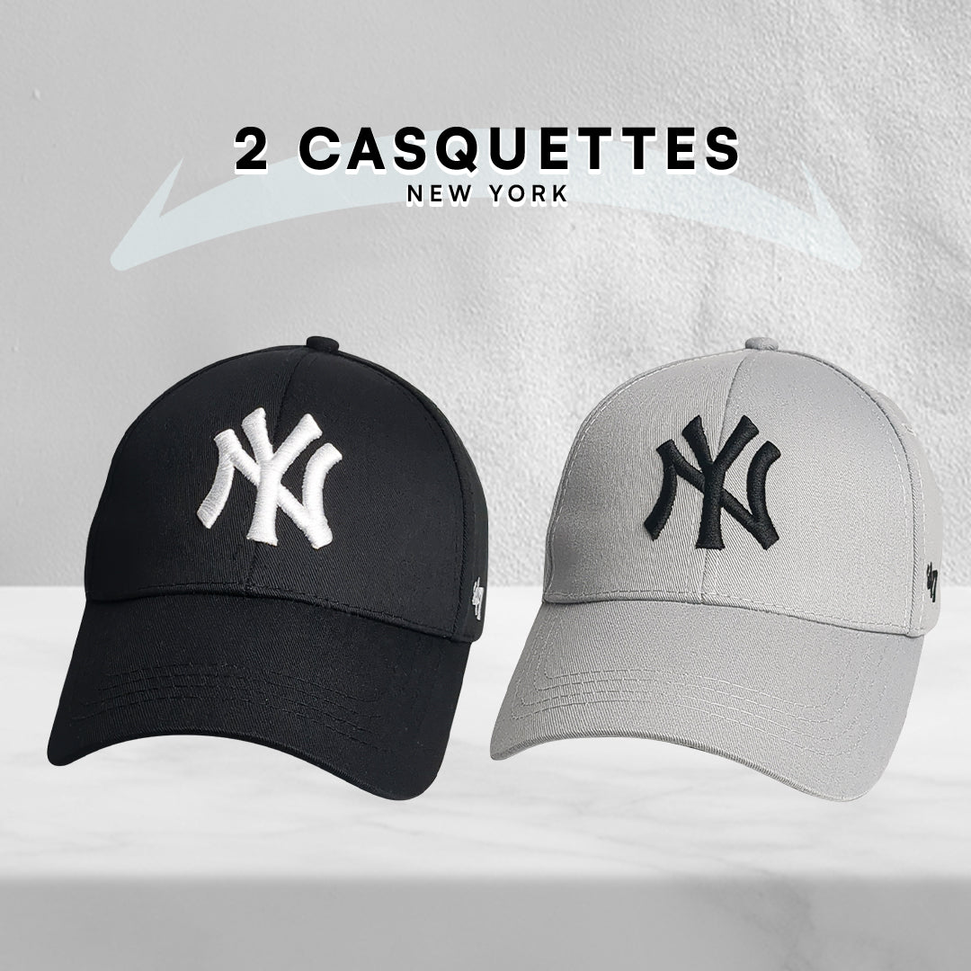 2 Casquettes New York