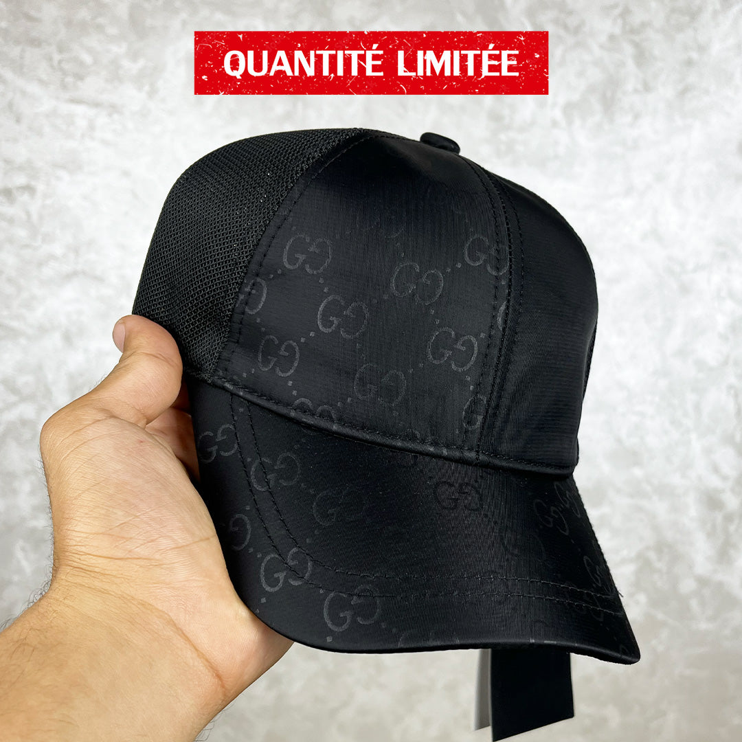Casquette GG Noire – Édition Premium