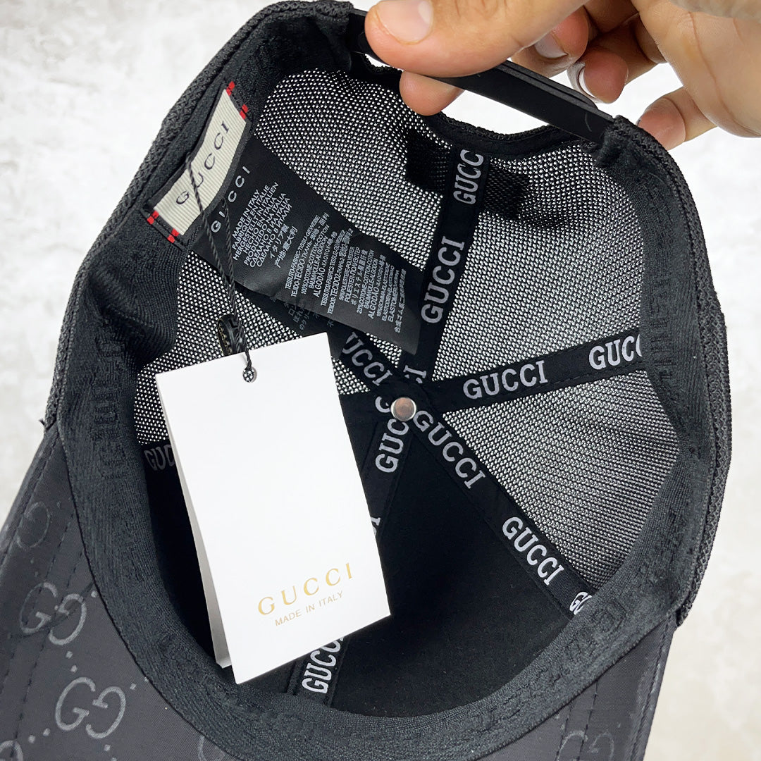 Casquette GG Noire – Édition Premium