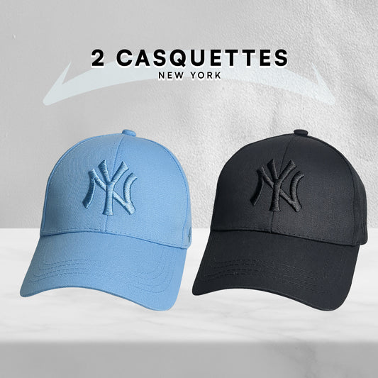 2 Casquettes New York