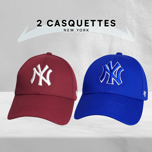 2 Casquettes - New York