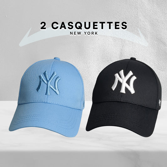 2 Casquettes New York