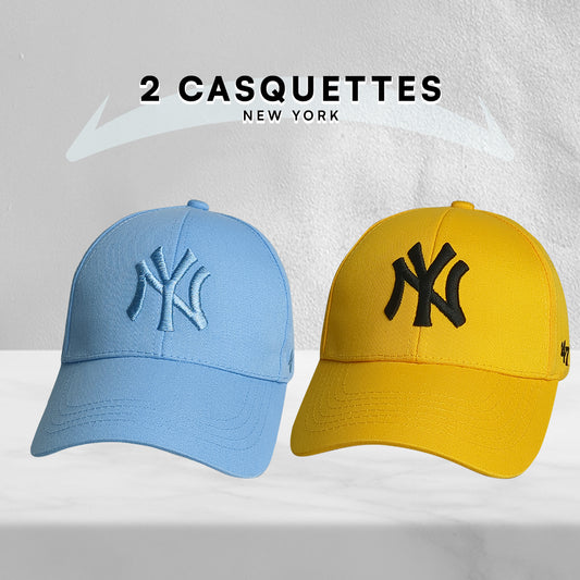 2 Casquettes New York