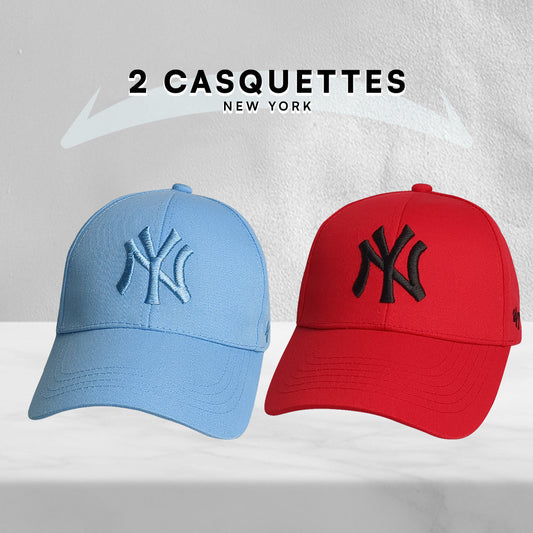 2 Casquettes - New York