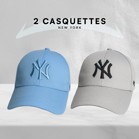 2 Casquettes New York