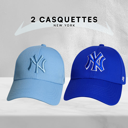 2 Casquettes New York