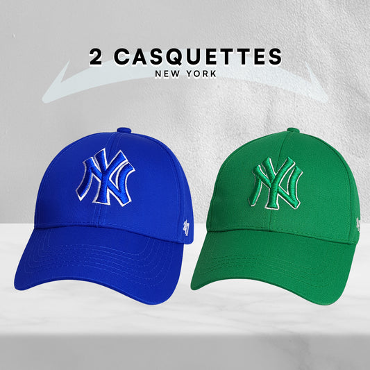 2 Casquettes New York
