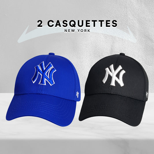 2 Casquettes New York