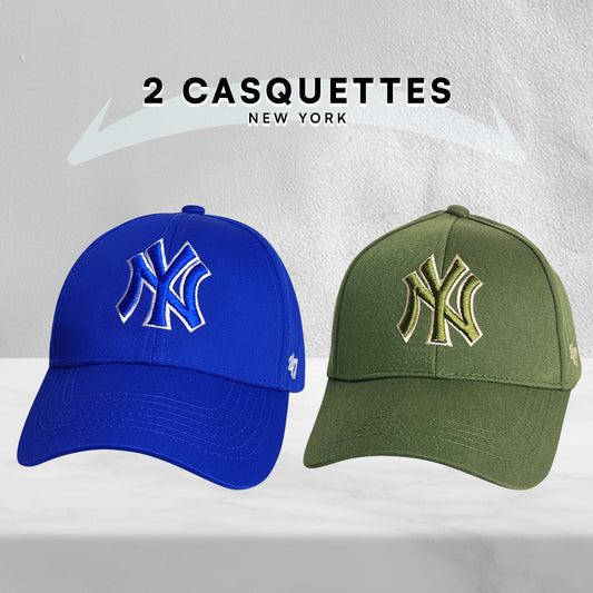 2 Casquettes New York