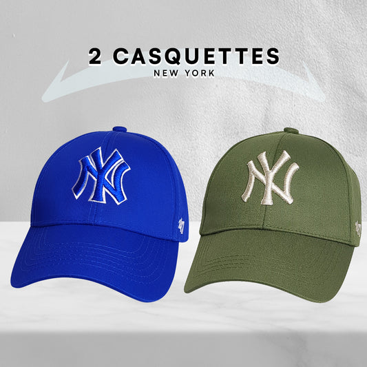 2 Casquettes New York