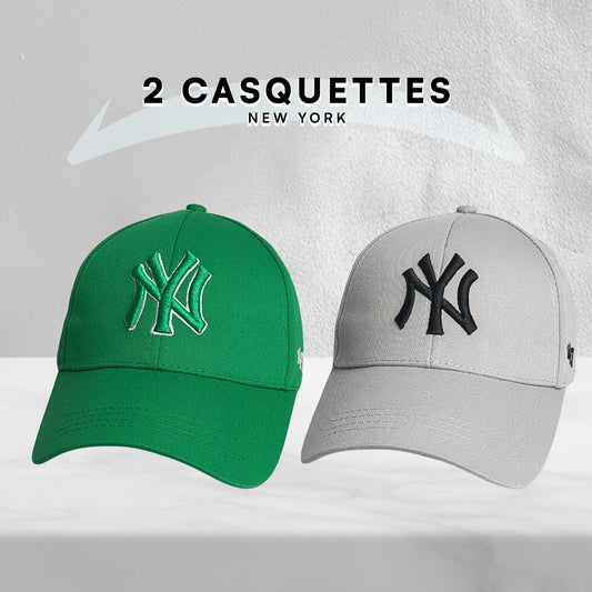 2 Casquettes New York
