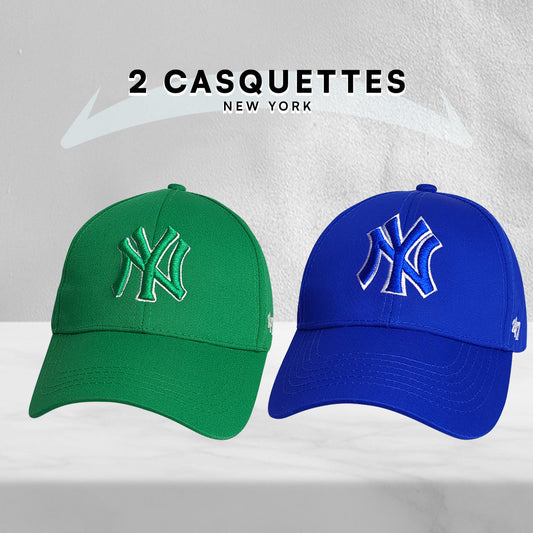 2 Casquettes - New York