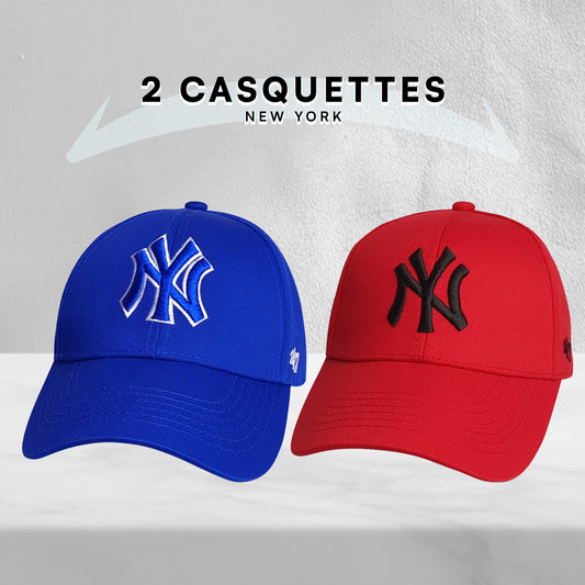 2 Casquettes New York