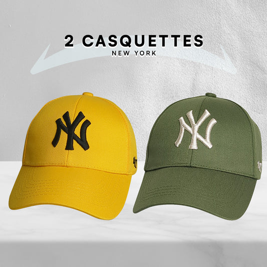 2 Casquettes New York