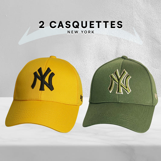 2 Casquettes New York