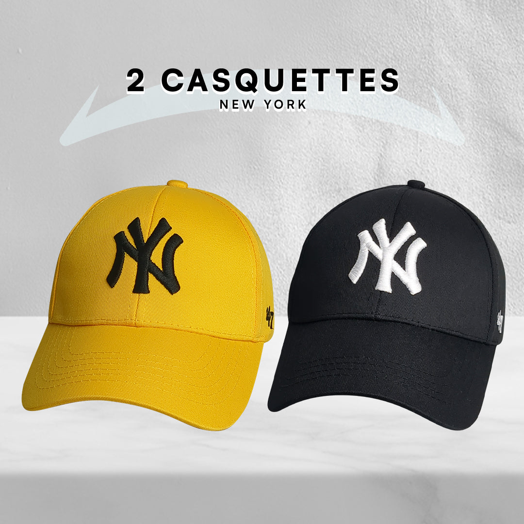 2 Casquettes New York