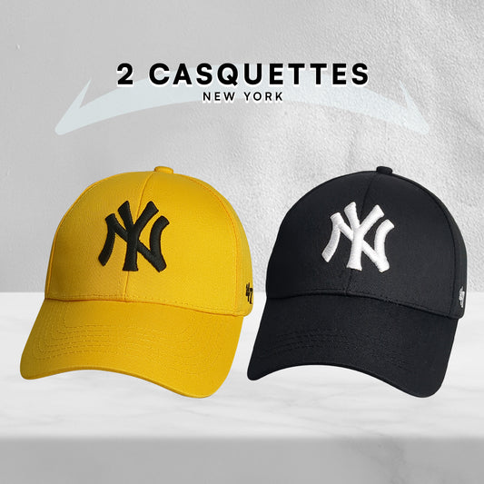 2 Casquettes New York