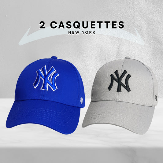 2 Casquettes New York