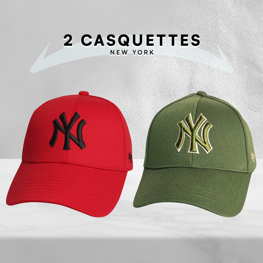 2 Casquettes New York