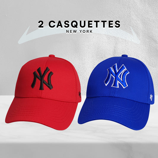 2 Casquettes New York