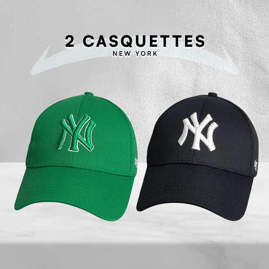 2 Casquettes New York