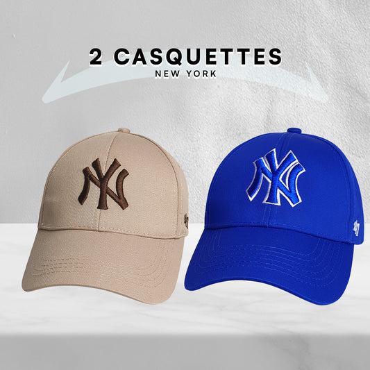 2 Casquettes New York