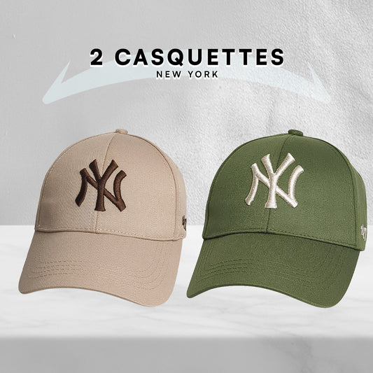 2 Casquettes New York