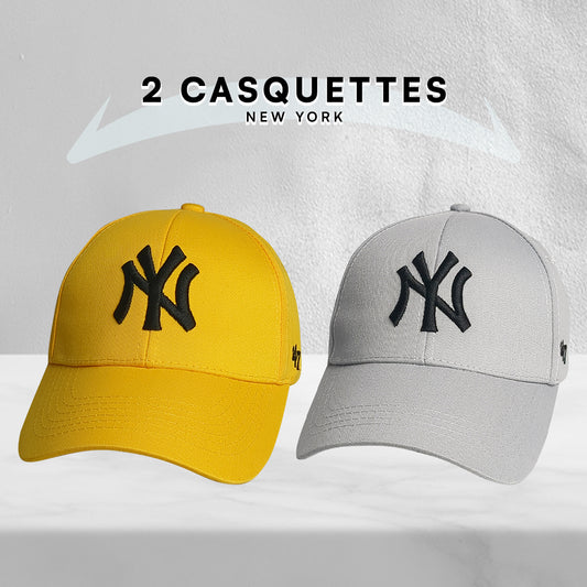 2 Casquettes New York